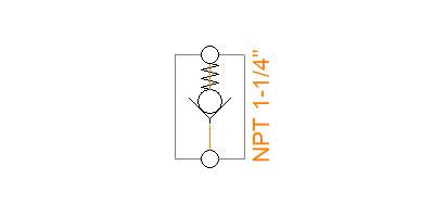 VU N1-1/4"; GC2NNT630110000